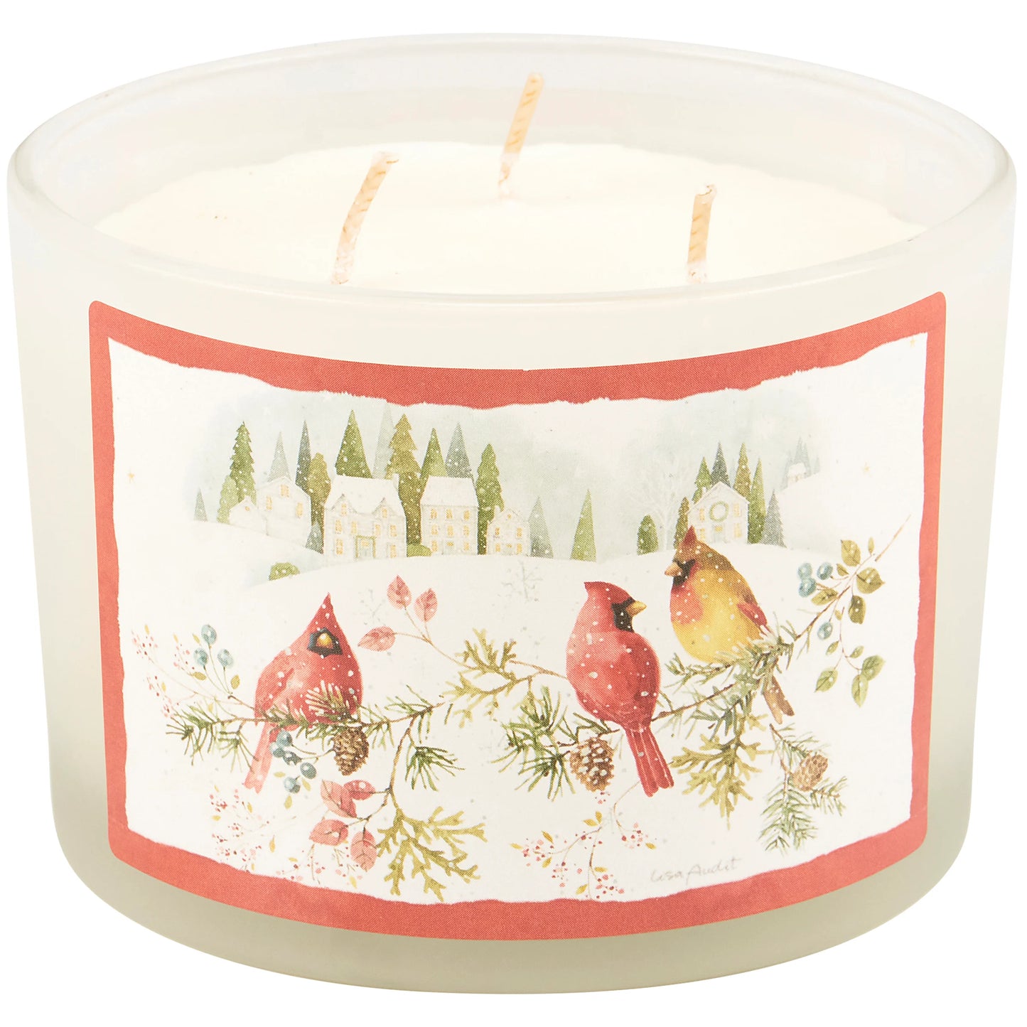 Cardinal Festive Spice Candle