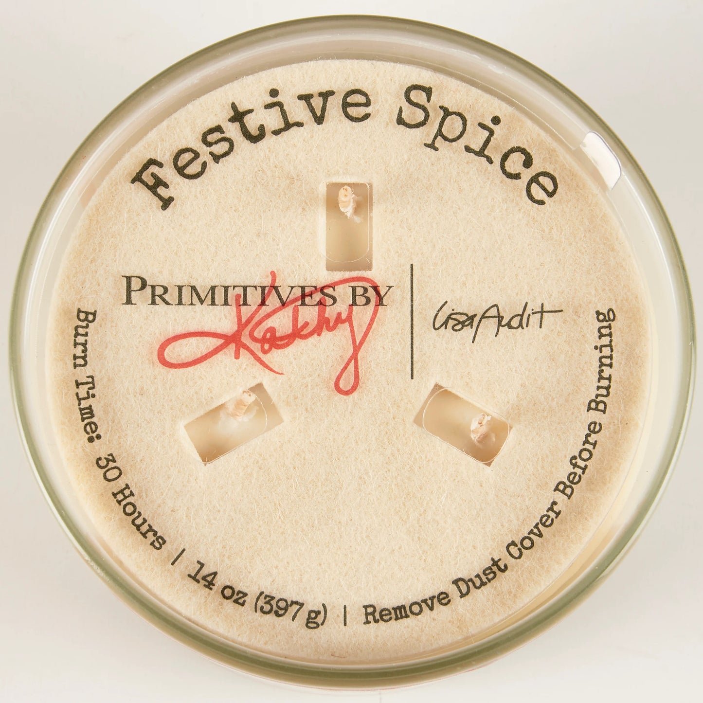 Cardinal Festive Spice Candle